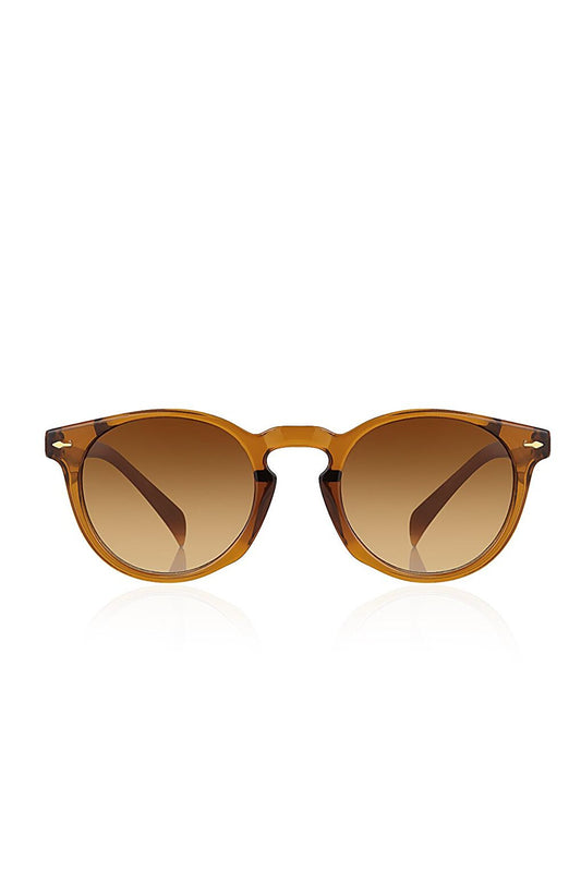 Unisex Brown Sunglasses