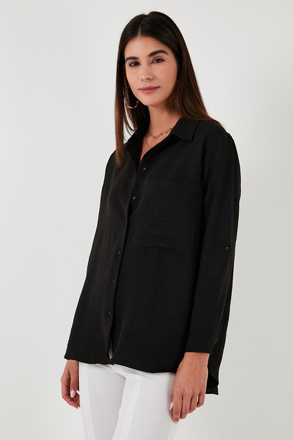 Relaxed Fit Single Pocket Shirt 67040852S4