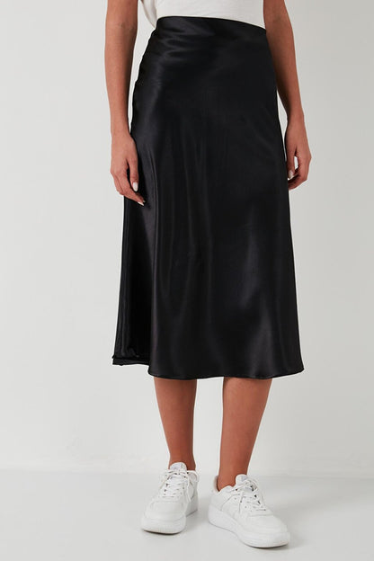 Satin Midi Skirt 669101472S4