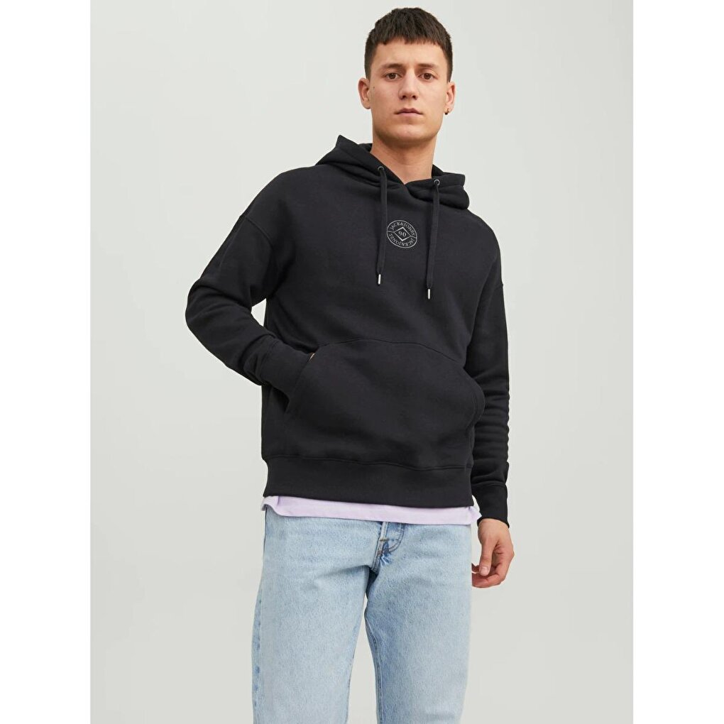 Hood Cosmo Men's Black Hooded Sweatshirt