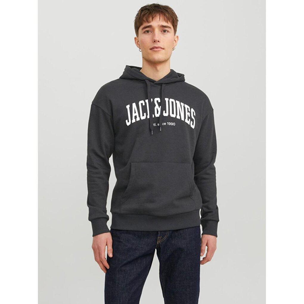 Hood Josh Men's Black Hooded Sweatshirt