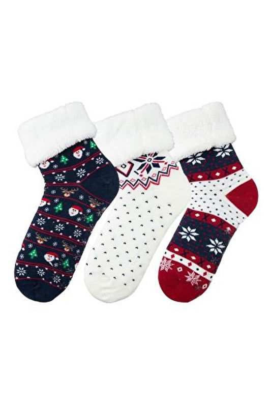 3-Piece Furry Women's Socks 3-Piece