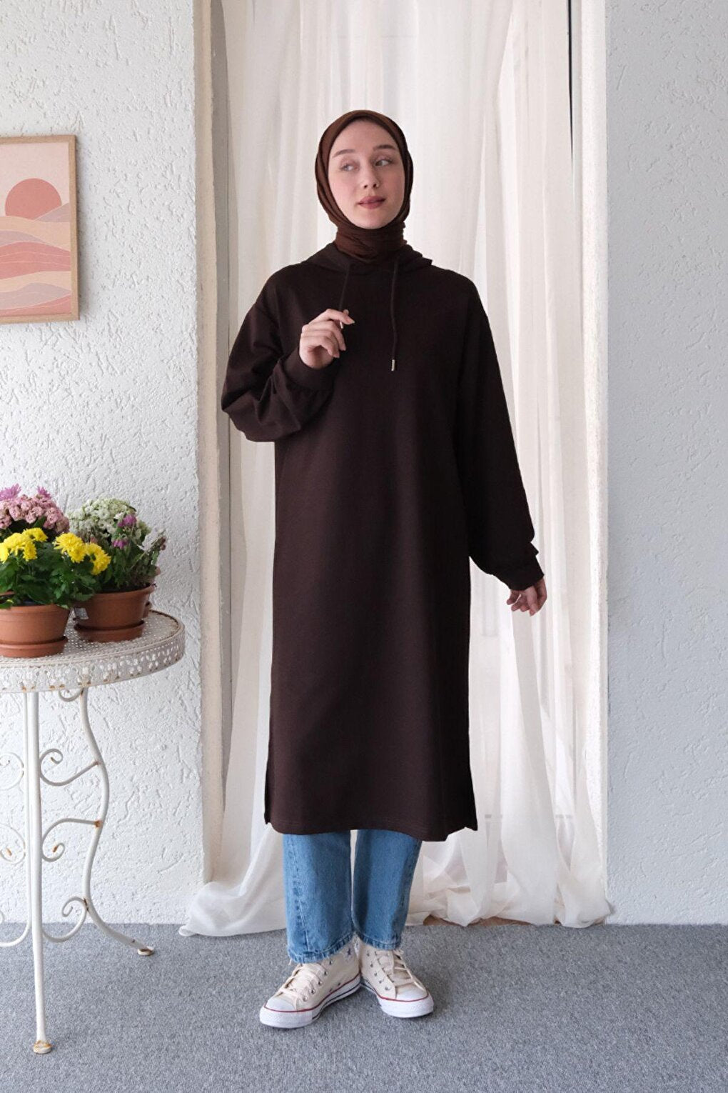 Chocolate 2 Thread Tunic