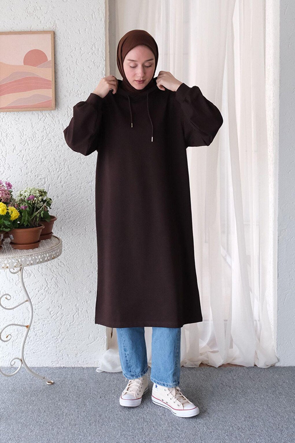 Chocolate 2 Thread Tunic