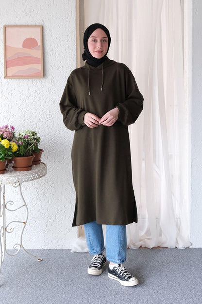 Khaki 2 Thread Tunic