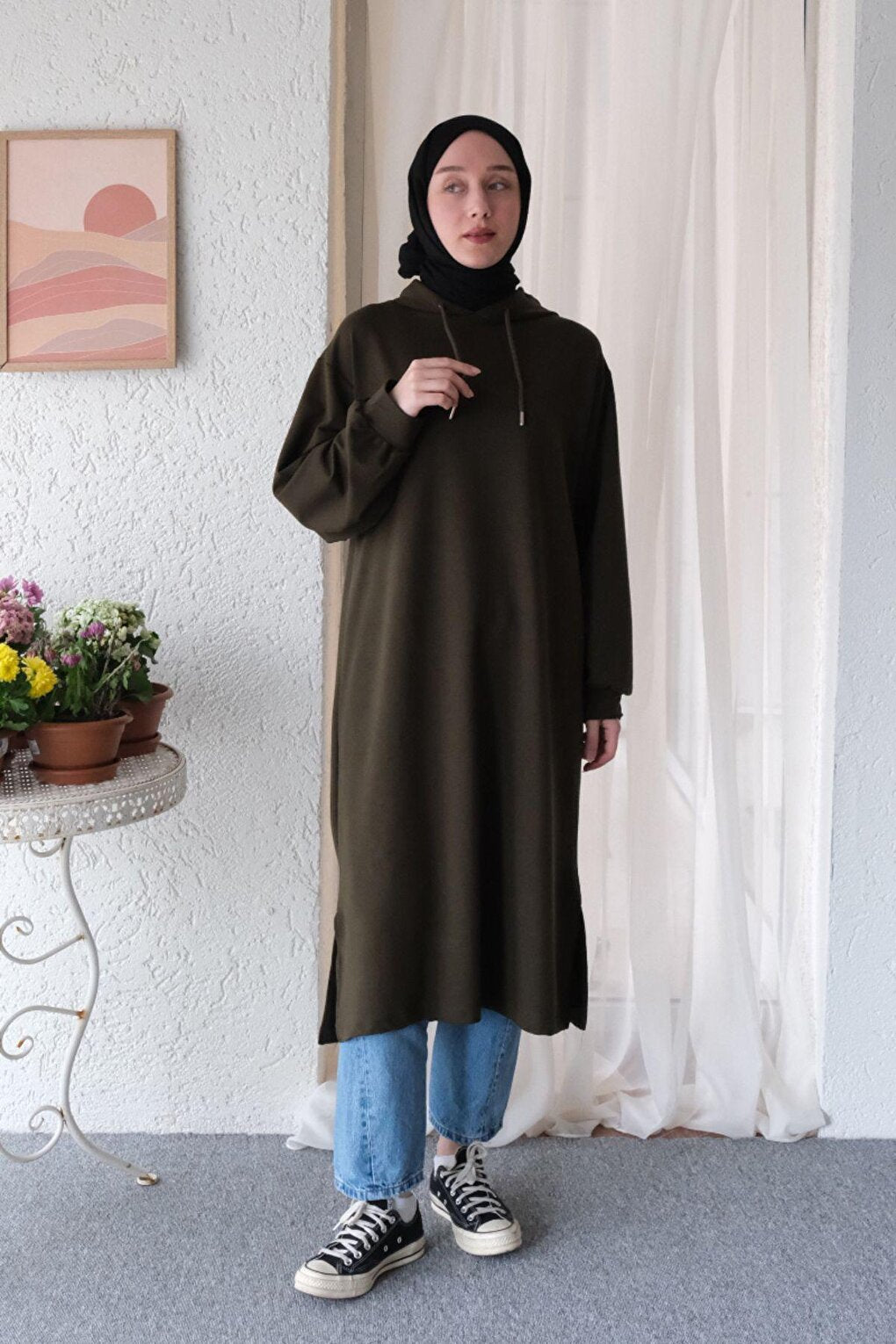 Khaki 2 Thread Tunic