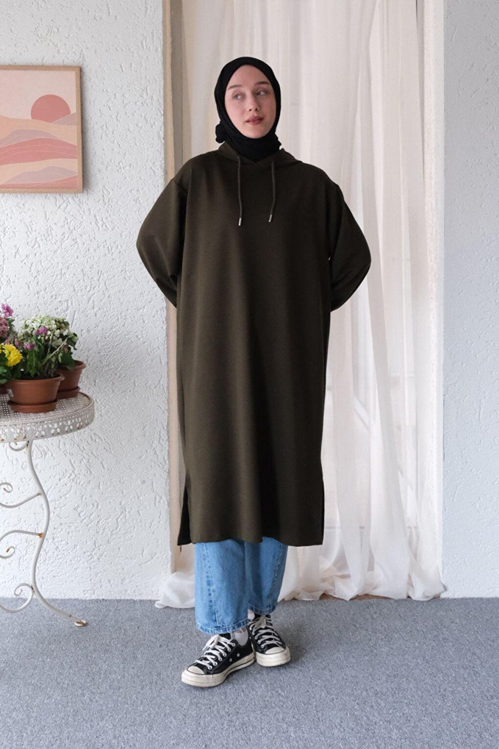 Khaki 2 Thread Tunic