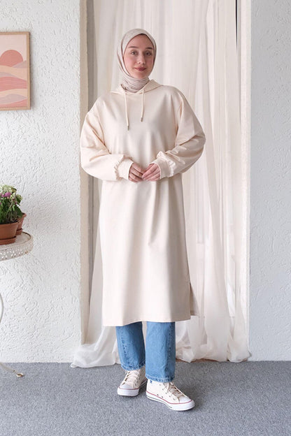 Cream 2 Thread Tunic