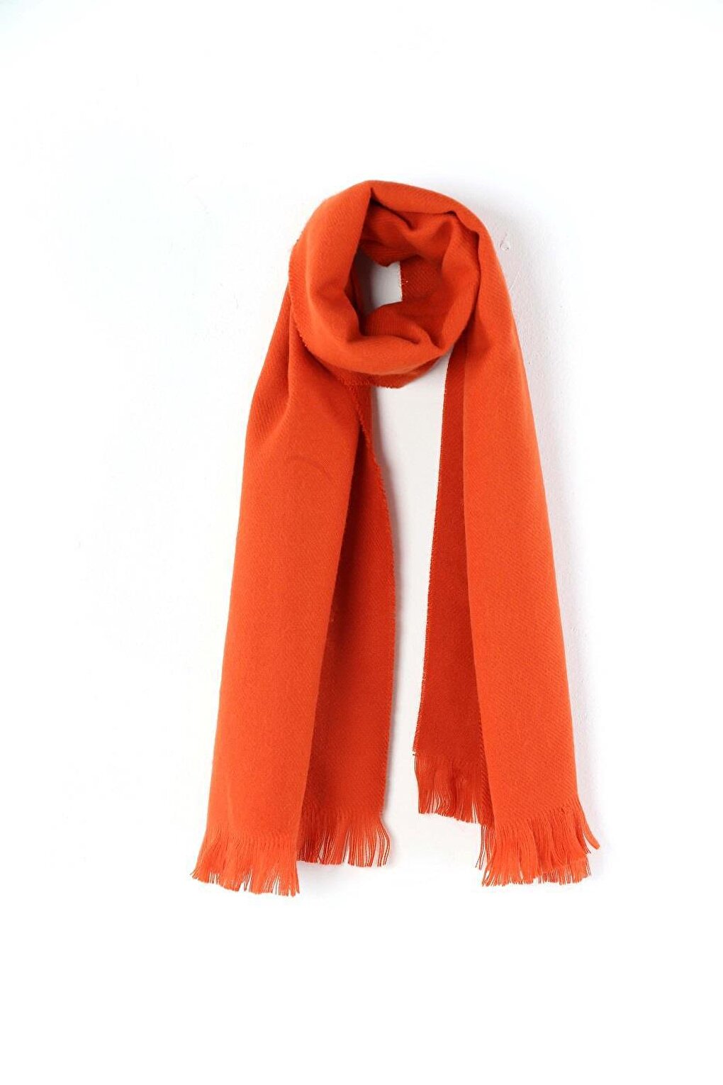 Basic Monotype Pomegranate Cashmere Scarf LP-23WIN-074