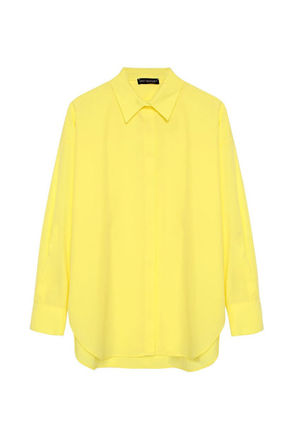 Oversize Shirt Yellow