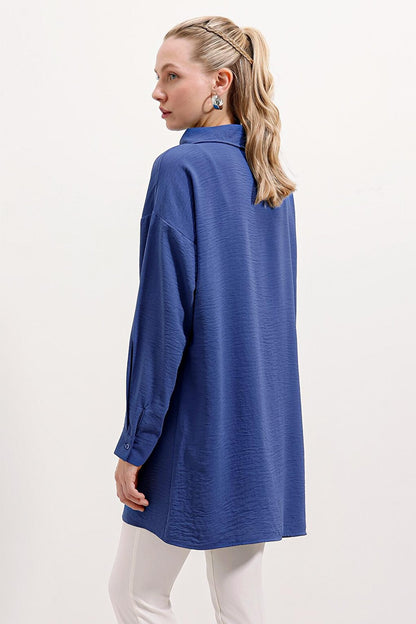 5917 Zippered Oversize Tunic - Saks