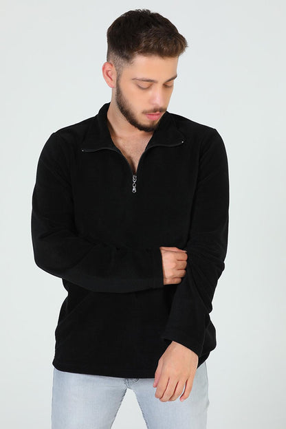 Men's Half Zipper Fleece Sweatshirt