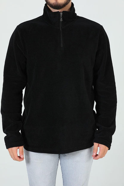 Men's Half Zipper Fleece Sweatshirt