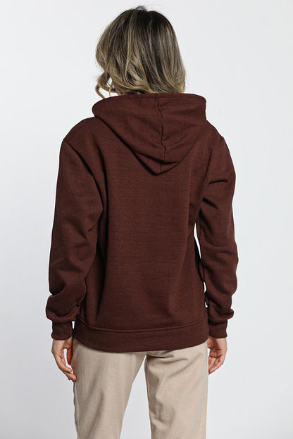 Women's Hooded Kangaroo Pocket Sweatshirt