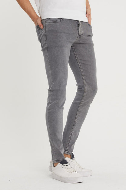 Gray Slim Fit Jean Trousers 1KXE5-44358-03