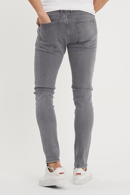 Gray Slim Fit Jean Trousers 1KXE5-44358-03