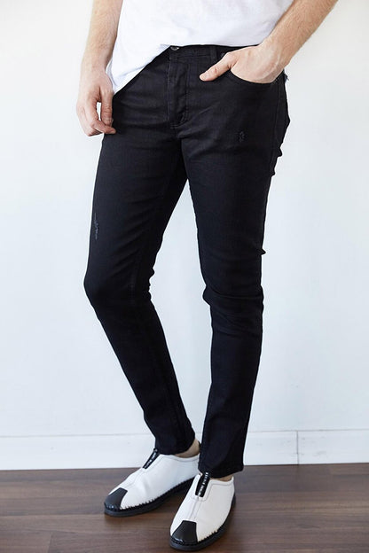 Black Slim Fit Jean Trousers 1KXE5-44256-02