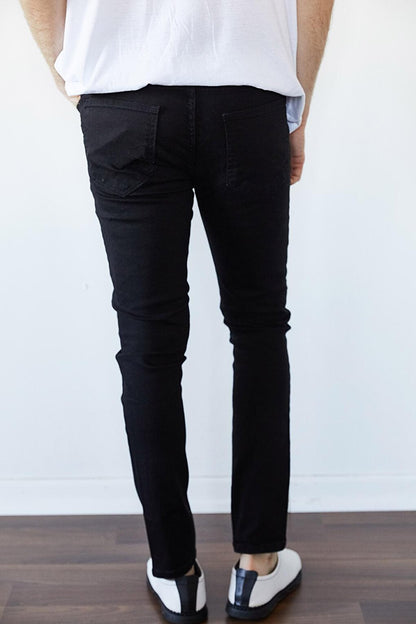 Black Slim Fit Jean Trousers 1KXE5-44256-02