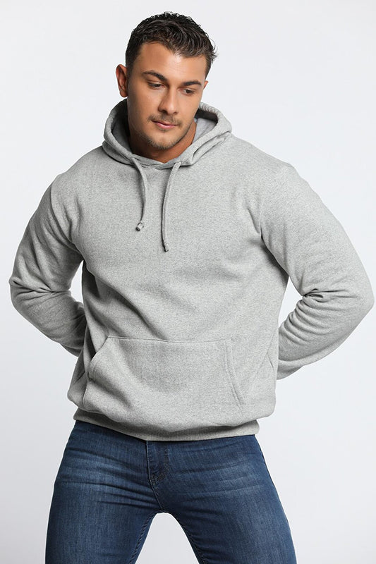 Men's Ribbed Hooded Sweatshirt