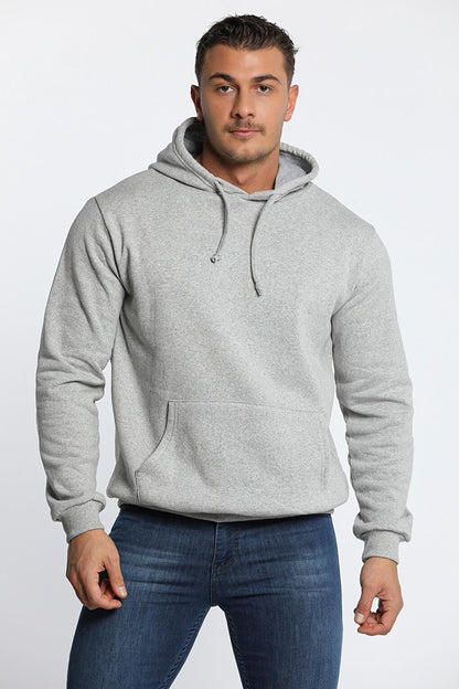 Men's Ribbed Hooded Sweatshirt