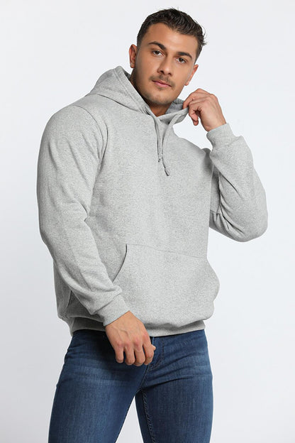 Men's Ribbed Hooded Sweatshirt