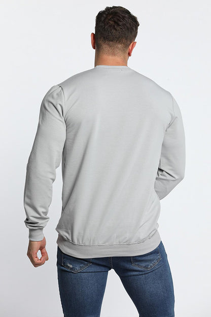 Men's Crew Neck Printed Sweatshirt