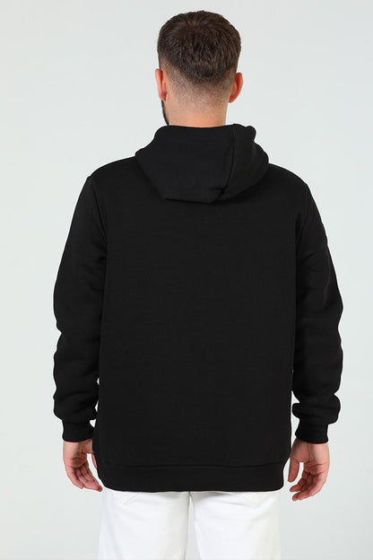 Men's Hooded Three Thread Raised Sweatshirt