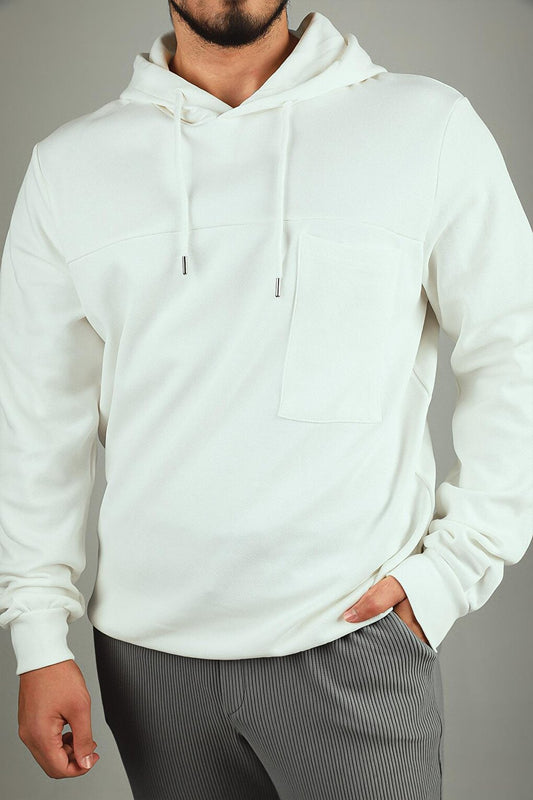 Men's Hooded Sweatshirt with Pockets