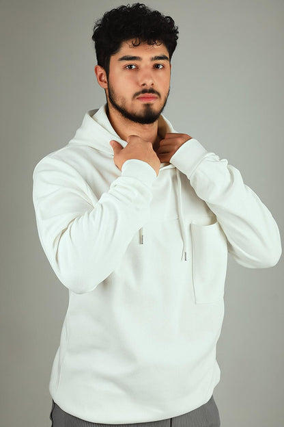 Men's Hooded Sweatshirt with Pockets