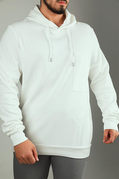 Men's Hooded Sweatshirt with Pockets