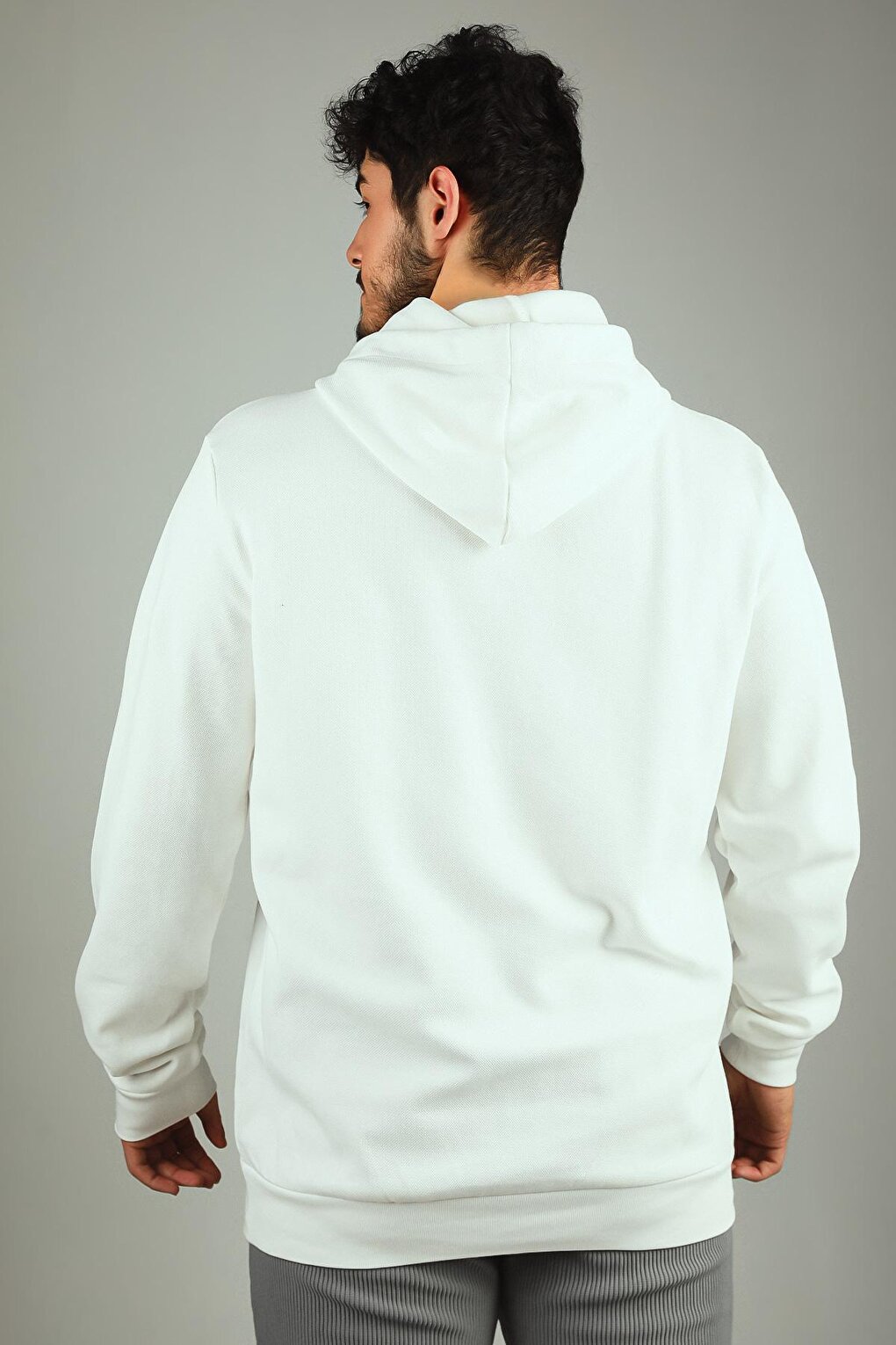 Men's Hooded Sweatshirt with Pockets