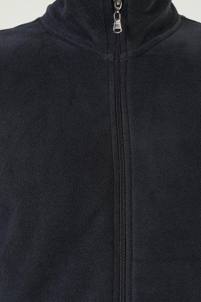 Men's Zippered Fleece Sweatshirt