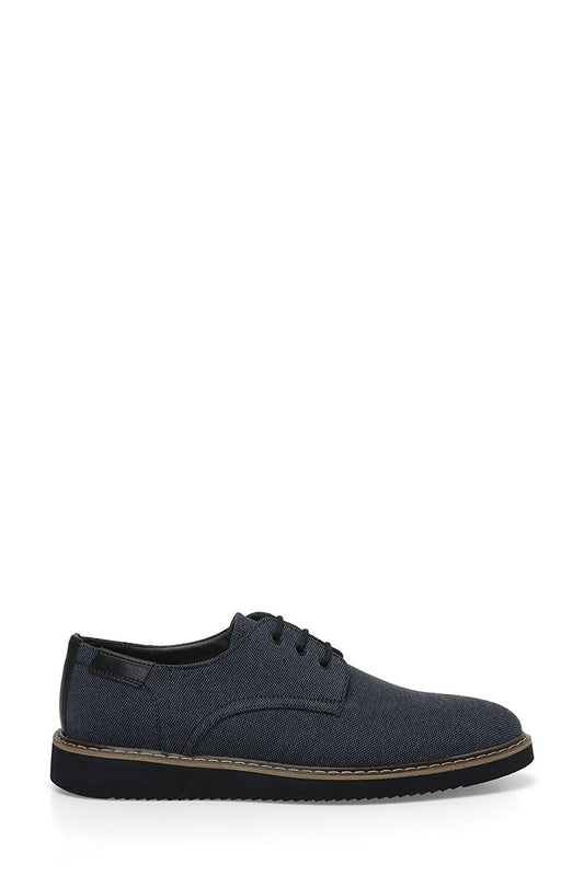 LIVİK 4FX Navy Blue Men's Classic Shoes