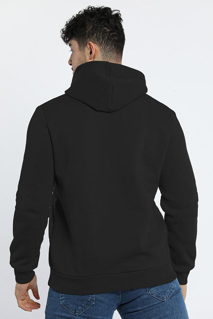 Men's Hooded Three Thread Raised Sweatshirt