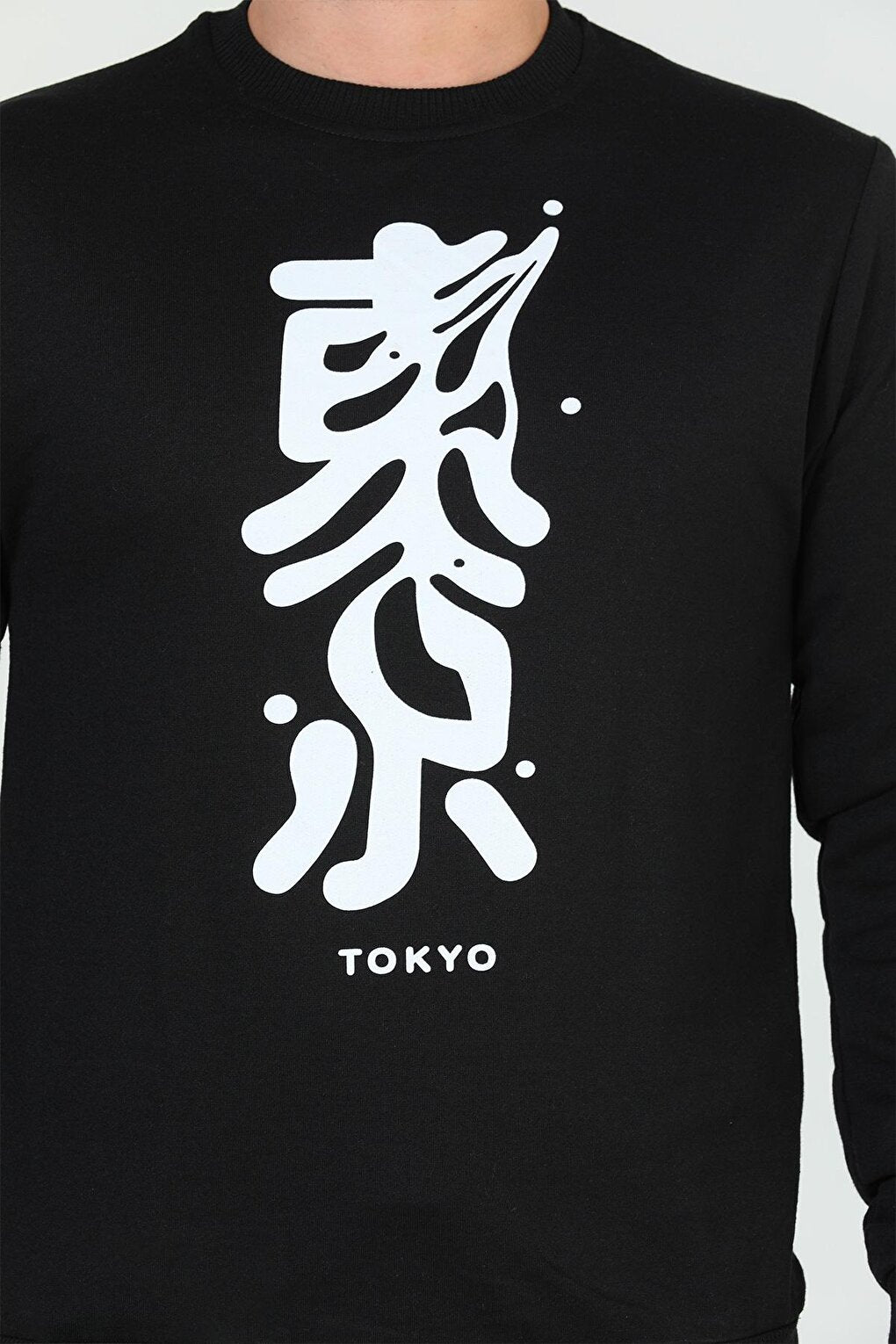 Men's Crew Neck Printed Sweatshirt