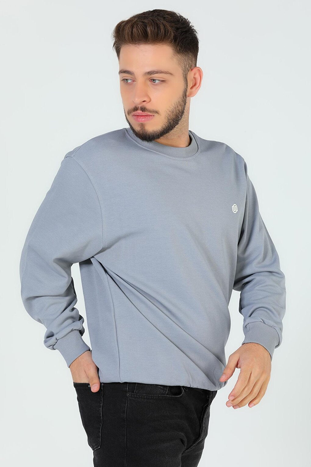 Men's Crew Neck Oversize Sweatshirt