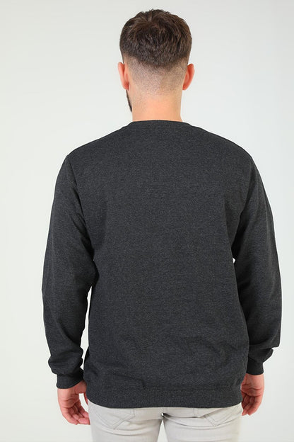 Men's Crew Neck Printed Sweatshirt