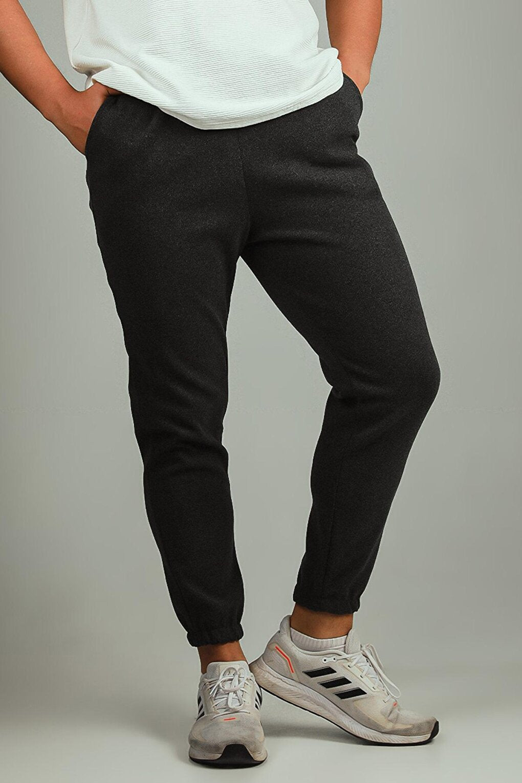 Men's Elastic Cuff Jogger Stretch Trousers