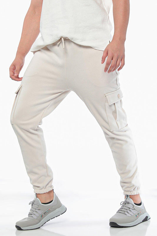 Men's Cargo Pocket Stretch Trousers