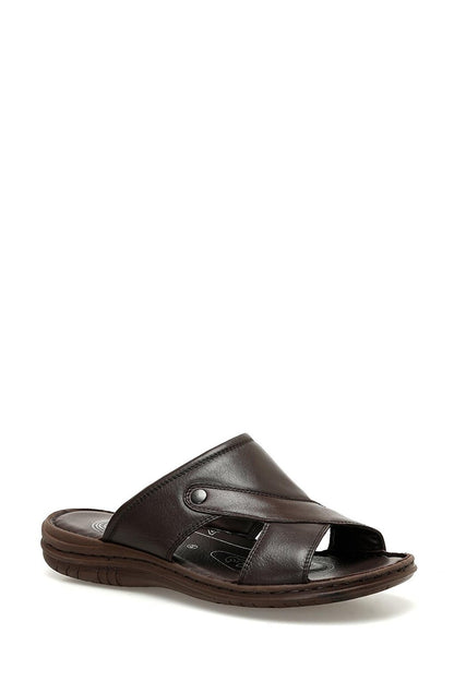 107398.M 4FX Brown Men's Slippers