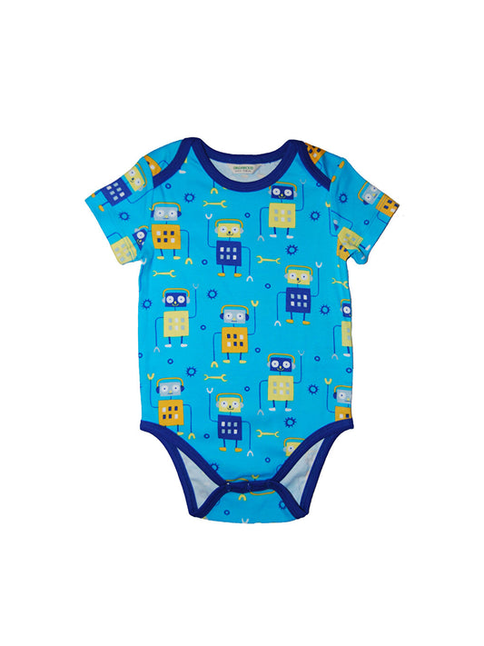 Organic Cotton Printed Snap Bodysuit