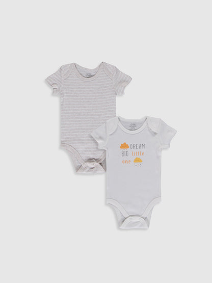 Baby Boy Snap Bodysuit 2 Pack