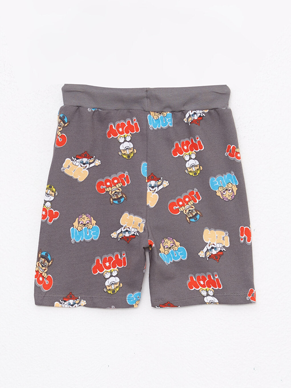 Elastic Waist Paw Patrol Printed Baby Boy Shorts