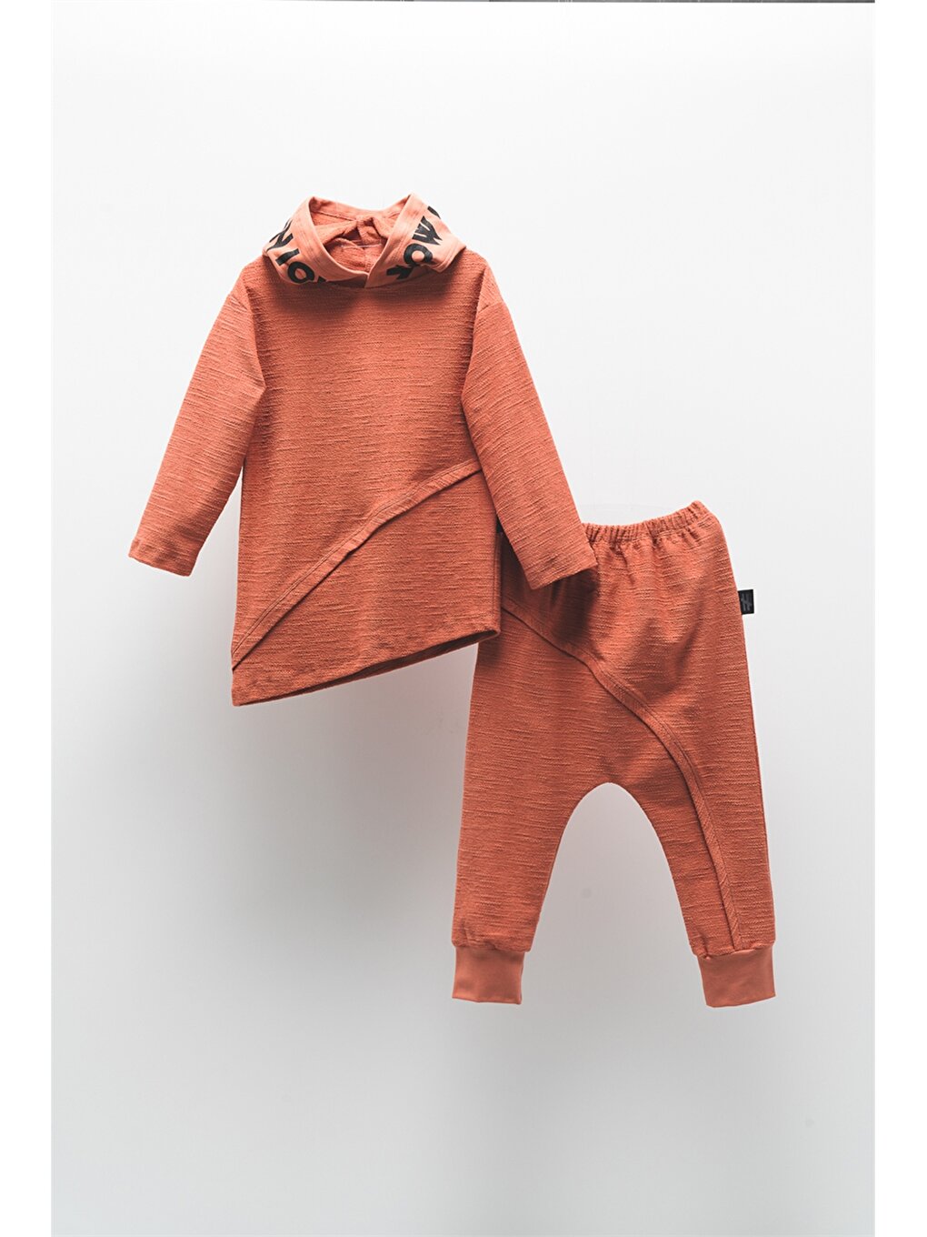 Hooded Long Sleeve Unisex Baby 2-Piece Set