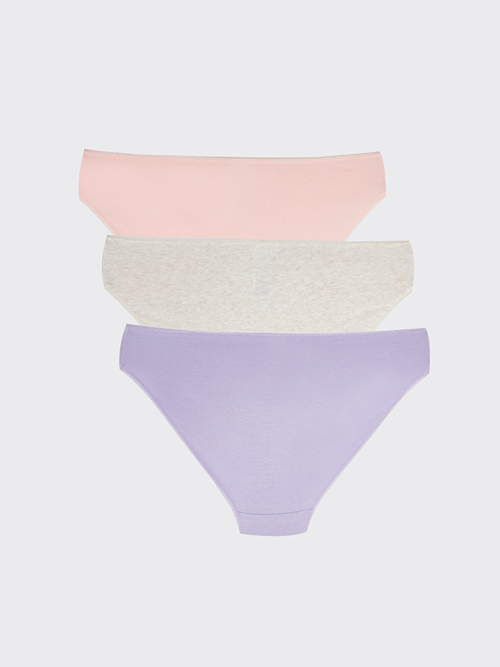 Plain Bikini Panties 3 Pack