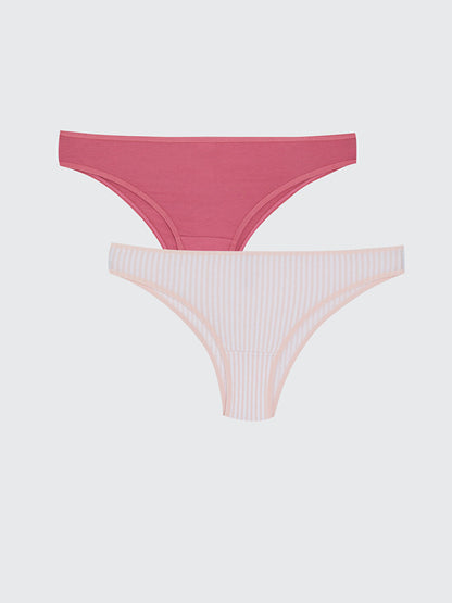 Striped Brazilian Panties 2 Pack