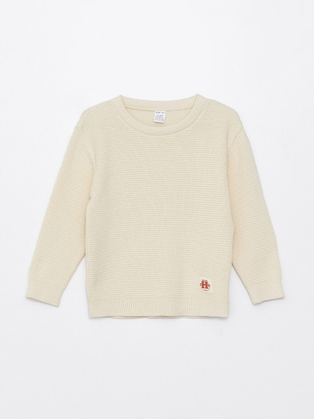 Crew Neck Long Sleeve Baby Boy Sweater