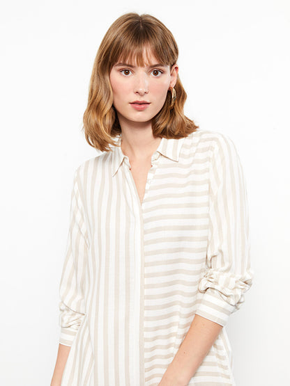 Striped Women's Shirt Tunic