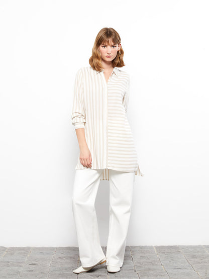 Striped Women's Shirt Tunic