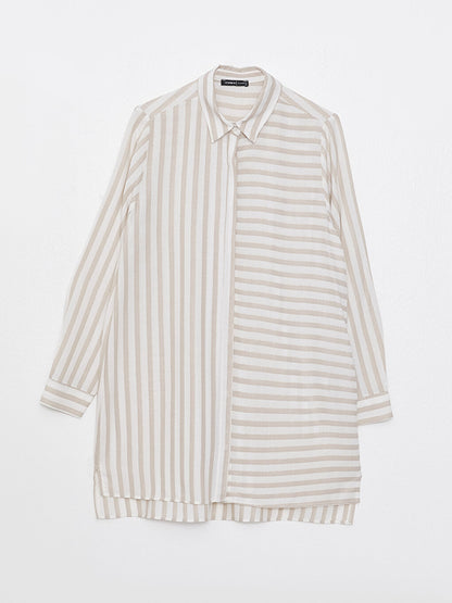 Striped Women's Shirt Tunic